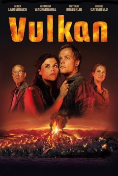 Poster Volcán en Erupción