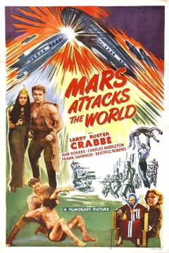 Poster Marte Ataca a la Tierra