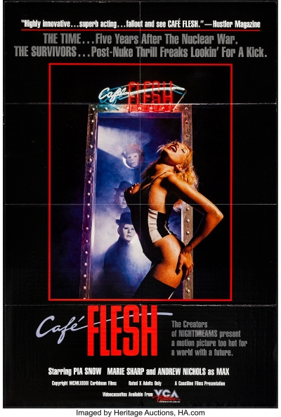 Poster Café Flesh