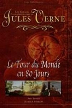 Poster Les Voyages Extraordinaires de Jules Verne - Le Tour Du Monde en 80 Jours