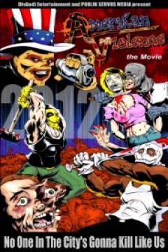 Poster Amerikan Violence
