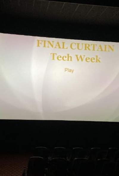 Poster Final Curtain Part 22- Tech Week