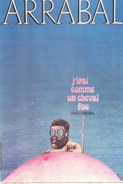 Poster Iré como un Caballo Loco