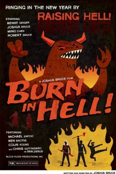 Poster Burn in Hell