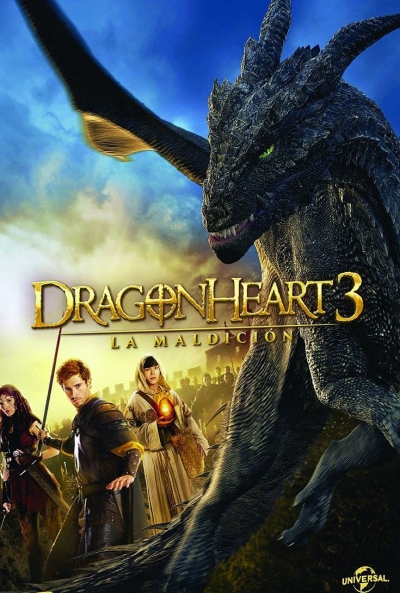Poster Dragonheart 3: La Maldición del Brujo