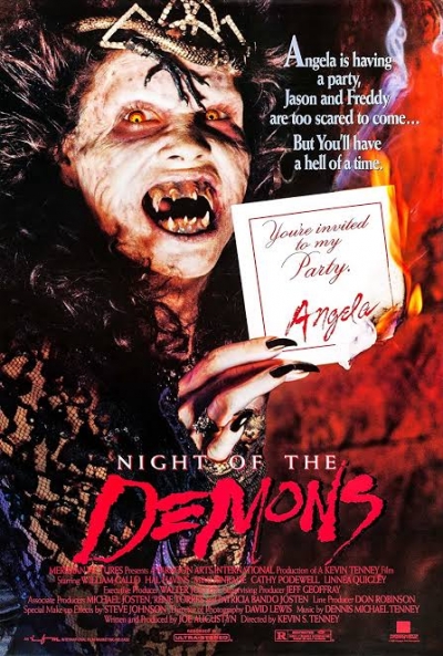 Poster La noche de los demonios