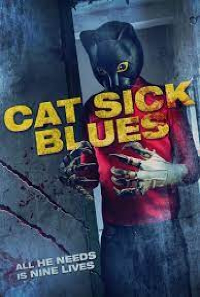 Poster Cat Sick Blues