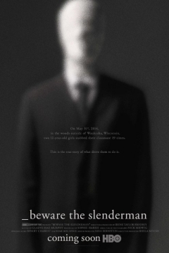 Poster Cuidado con Slenderman