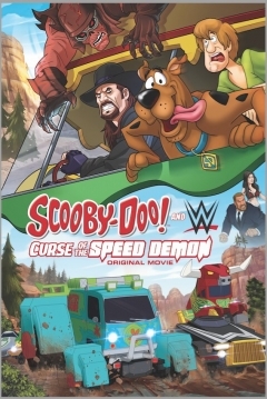 Poster Scooby-Doo! and WWE: La Maldición del Demonio Veloz