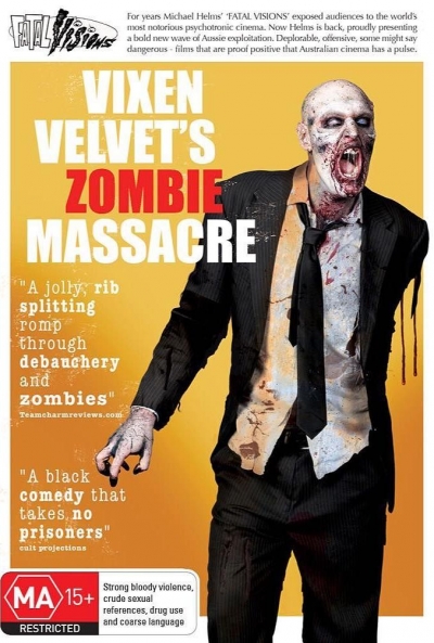 Poster Vixen Velvet's Zombie Massacre