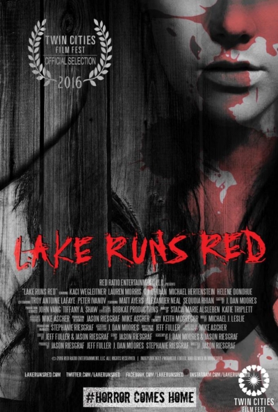 Poster Lake Runs Red