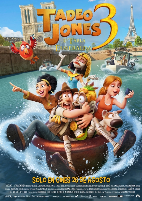 Ficha Tadeo Jones 3, La Tabla Esmeralda