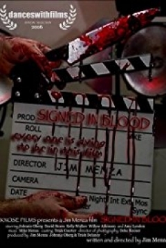 Poster Signed in Blood