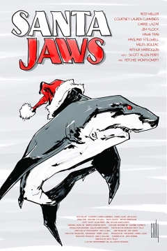 Poster Santa Jaws