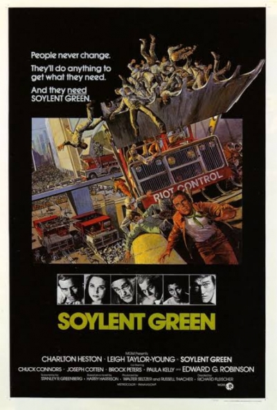 Poster Soylent Green: Cuando el Destino nos Alcance