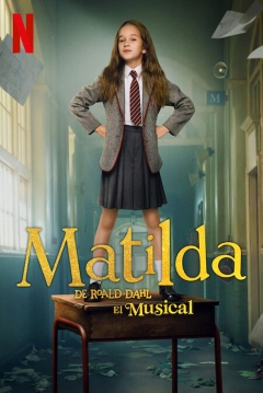 Poster Matilda, de Roald Dahl: El Musical
