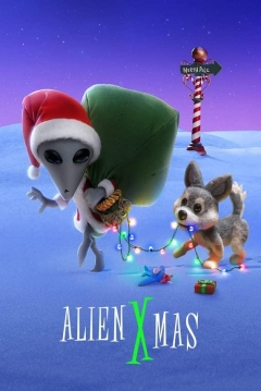 Poster Navidad Xtraterrestre