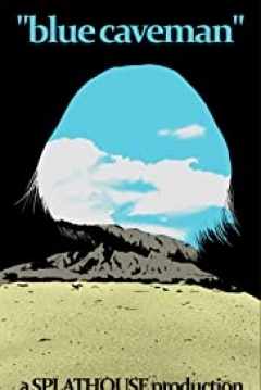 Poster Blue Caveman