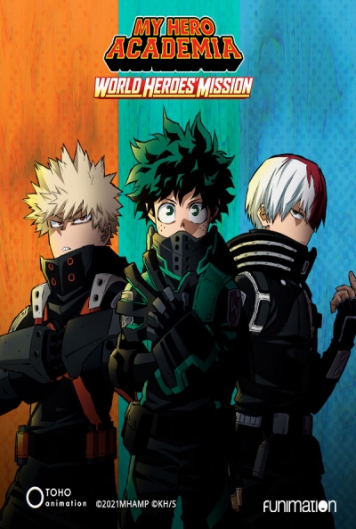 Poster My Hero Academia: Misión Mundial de Héroes