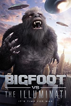 Poster Bigfoot vs the Illuminati