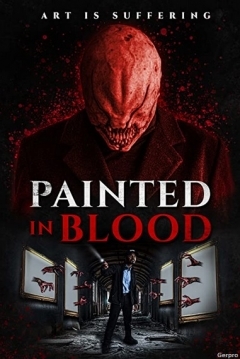 Poster Painted in Blood