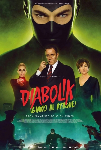 Poster Diabolik: ¡Ginko al ataque!