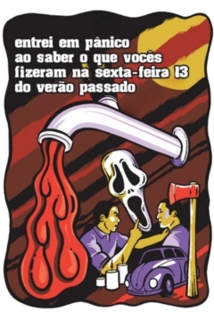 Poster I scream when I knew what you did in Friday the 13th of last summer