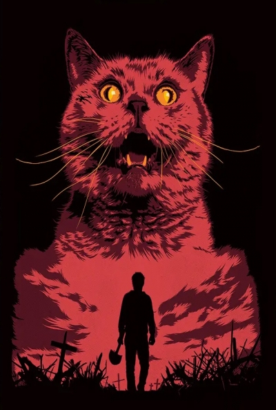 Poster Cementerio de Animales 3