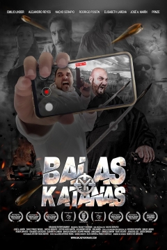 Poster Balas y Katanas