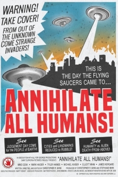 Poster Annihilate all Humans!