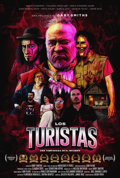 Poster Los Turistas, una Temporada en el Infierno