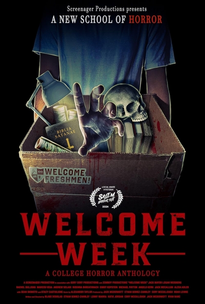 Semana de Bienvenida: Una Antología de Terror Universitario — póster