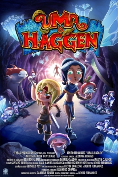 Poster Uma y Haggen: Princesa y Vikingo