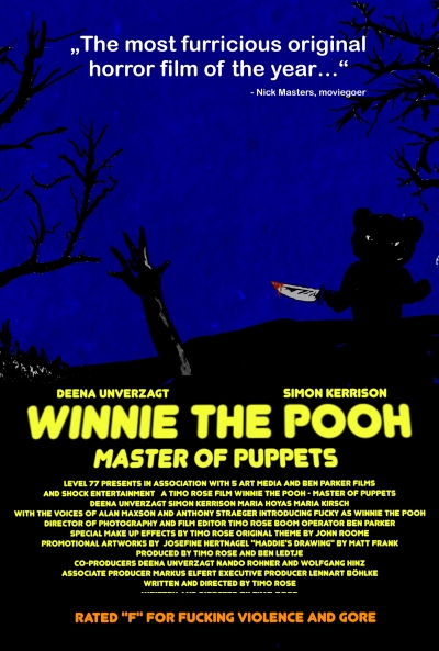 Poster Winnie the Pooh - Master of Puppets