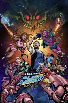 Poster Alien Danger 2! With Raven Van Slender
