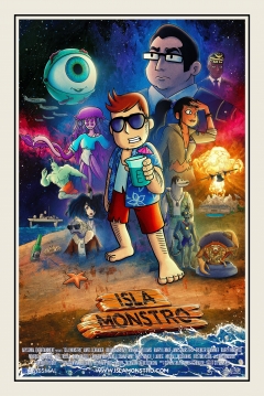 Poster Isla Monstro