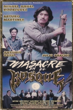 Poster Masacre en el bosque