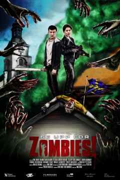 Poster Se Upp för Zombies!