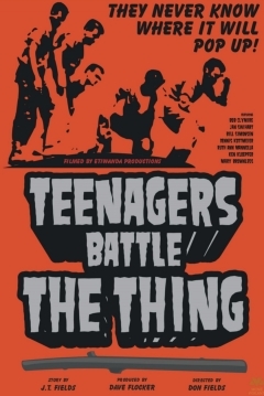 Poster Teenagers battle the Thing