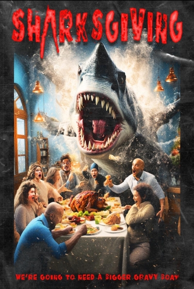Poster Sharksgiving