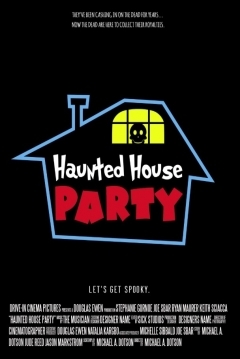 Poster Haunted House Party
