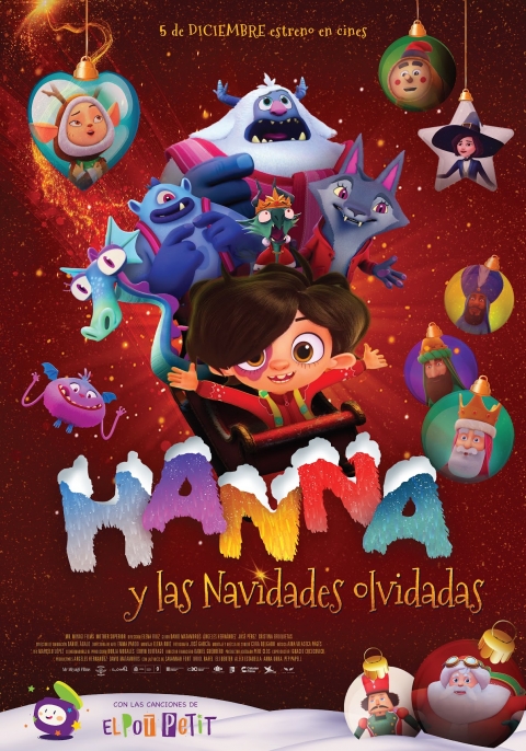Poster Hanna y las Navidades olvidadas