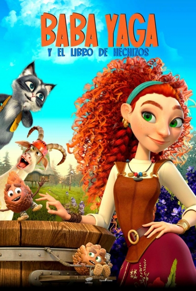 Poster Baba Yaga y el libro de hechizos