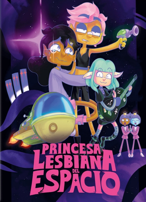 Poster Princesa Lesbiana del Espacio
