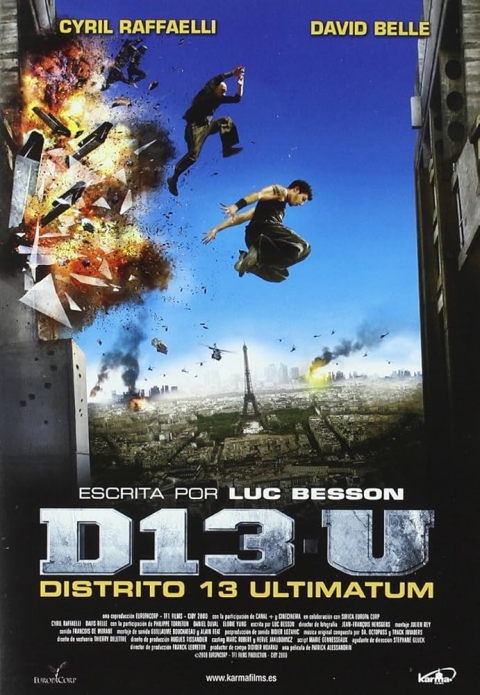 Distrito 13 — póster