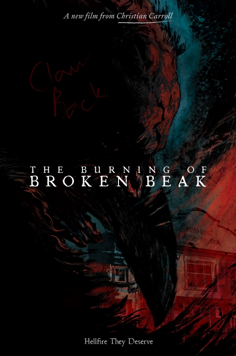 Poster The Burning of Broken Beak