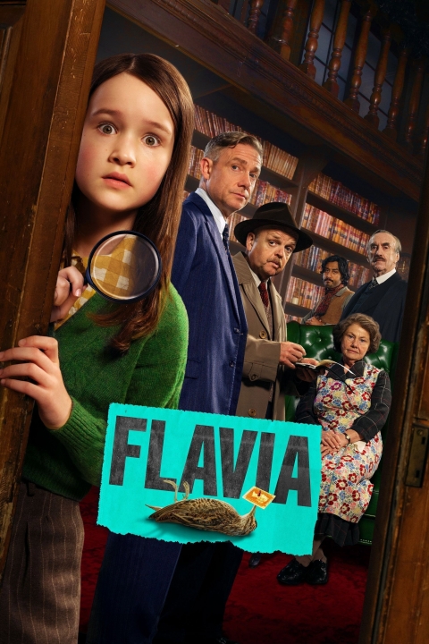 Poster Los misterios de Flavia
