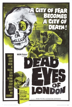 Poster Los Ojos Muertos en Londres