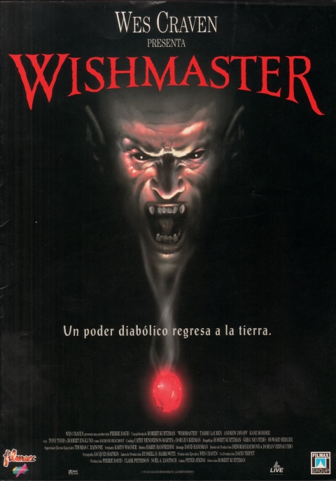 Wishmaster — póster