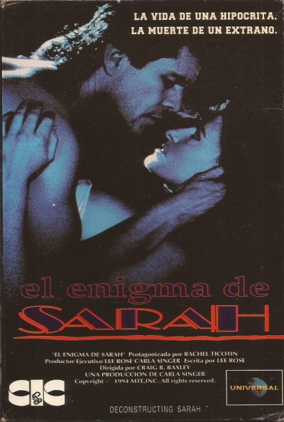 Poster El Enigma de Sarah